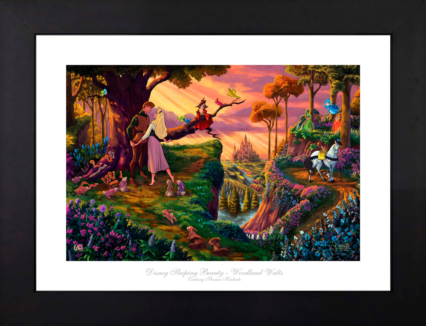 Disney Sleeping Beauty - Woodland Waltz - Limited Edition Paper