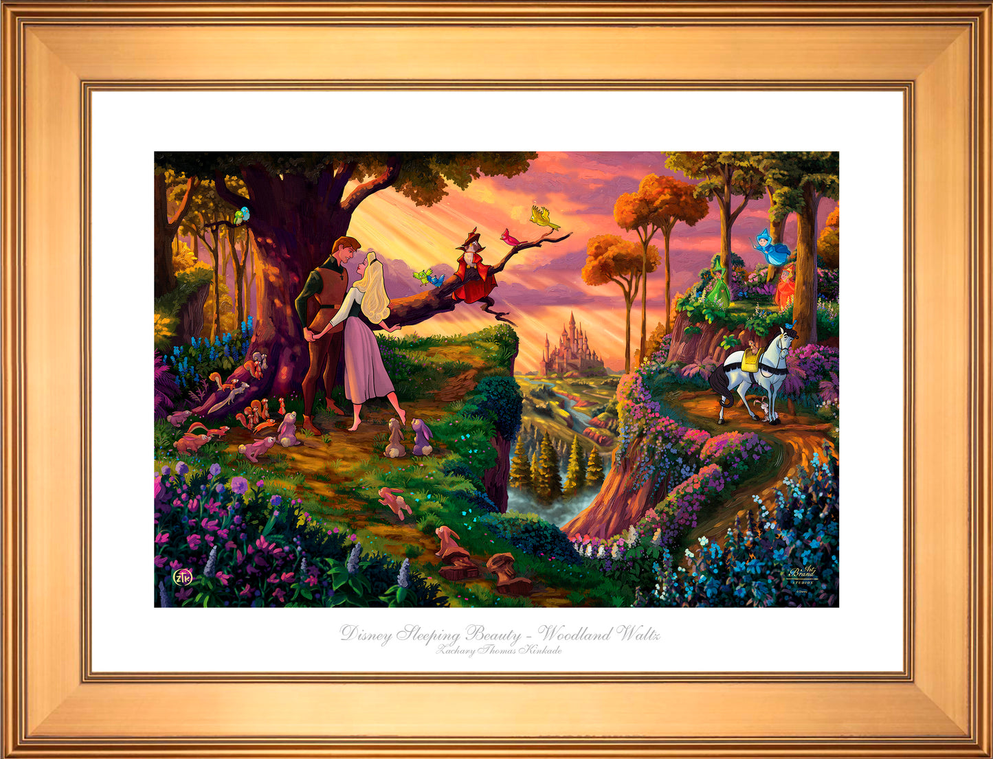 Disney Sleeping Beauty - Woodland Waltz - Limited Edition Paper