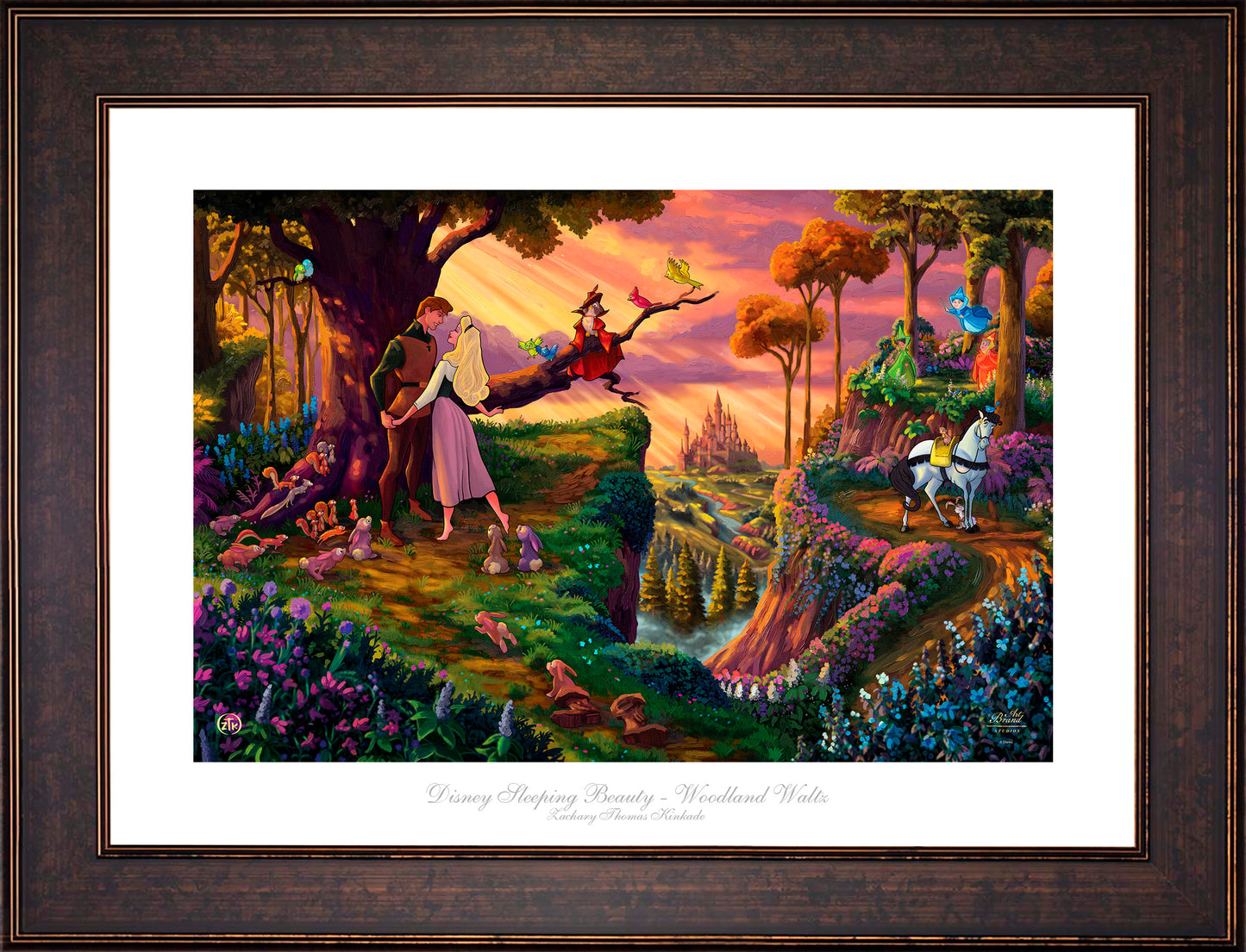 Disney Sleeping Beauty - Woodland Waltz - Limited Edition Paper