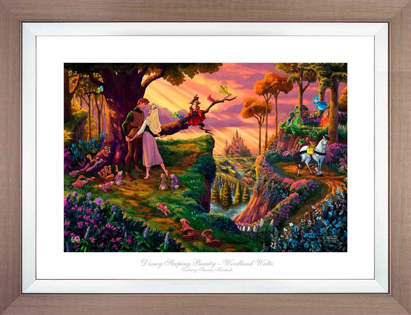 Disney Sleeping Beauty - Woodland Waltz - Limited Edition Paper