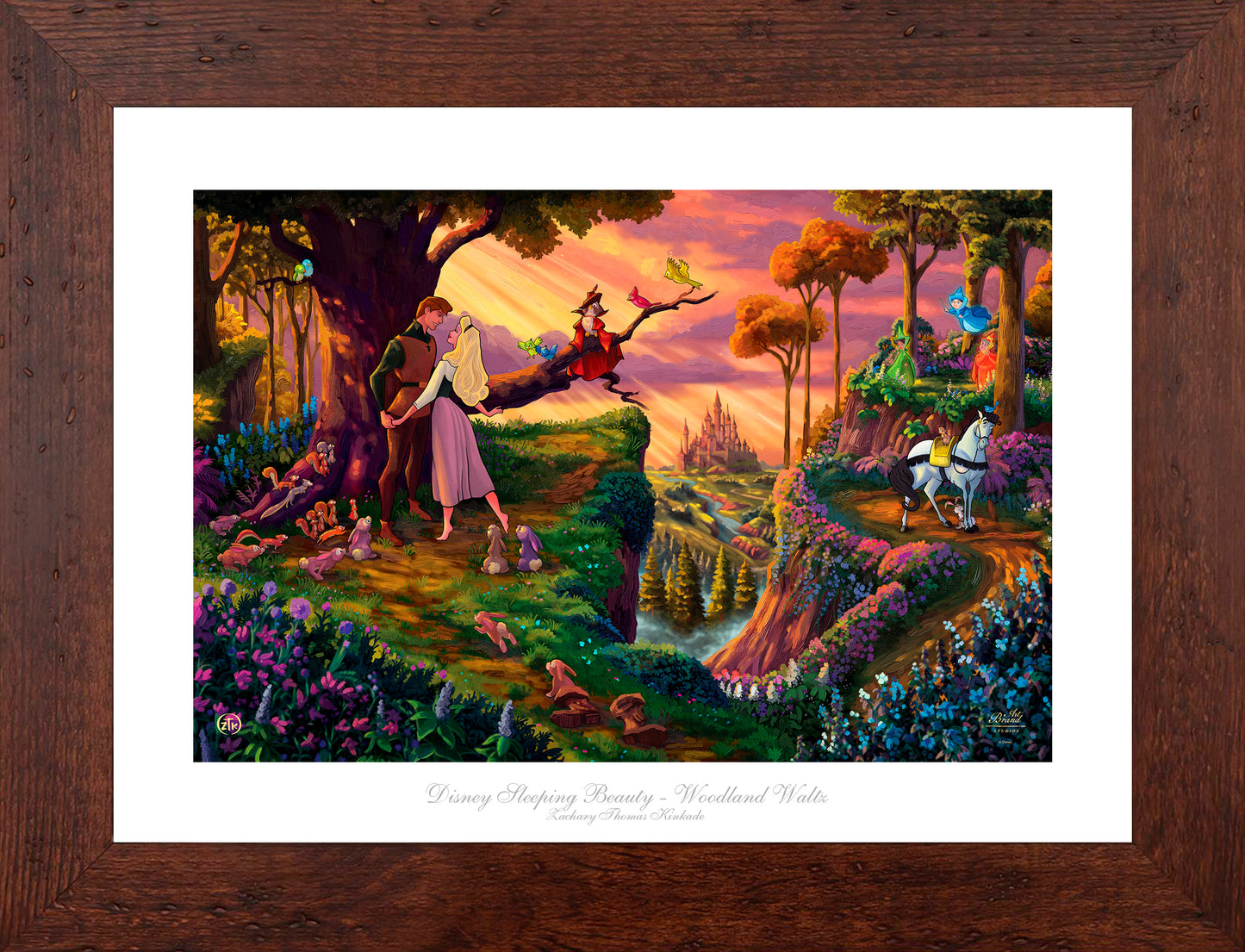 Disney Sleeping Beauty - Woodland Waltz - Limited Edition Paper