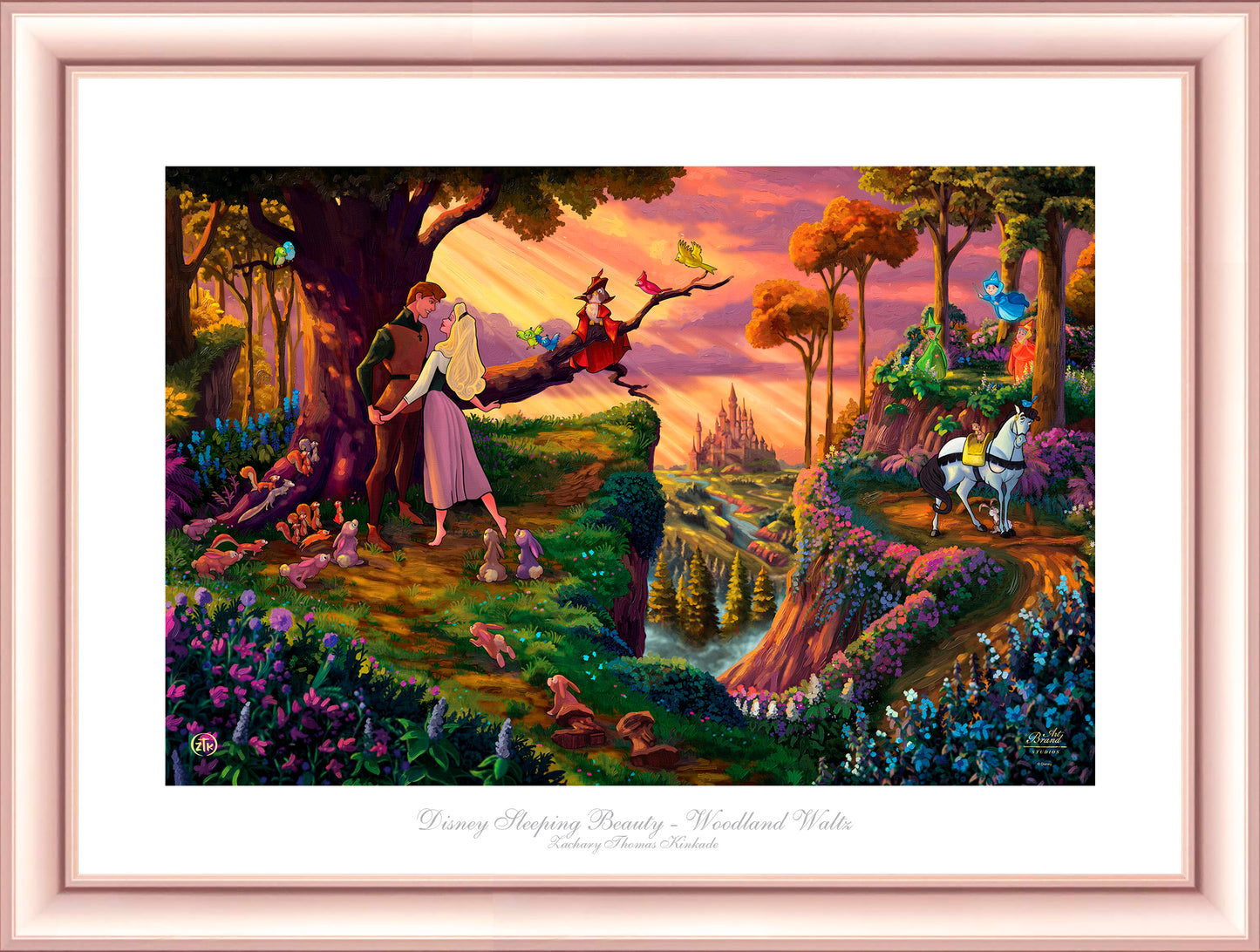Disney Sleeping Beauty - Woodland Waltz - Limited Edition Paper