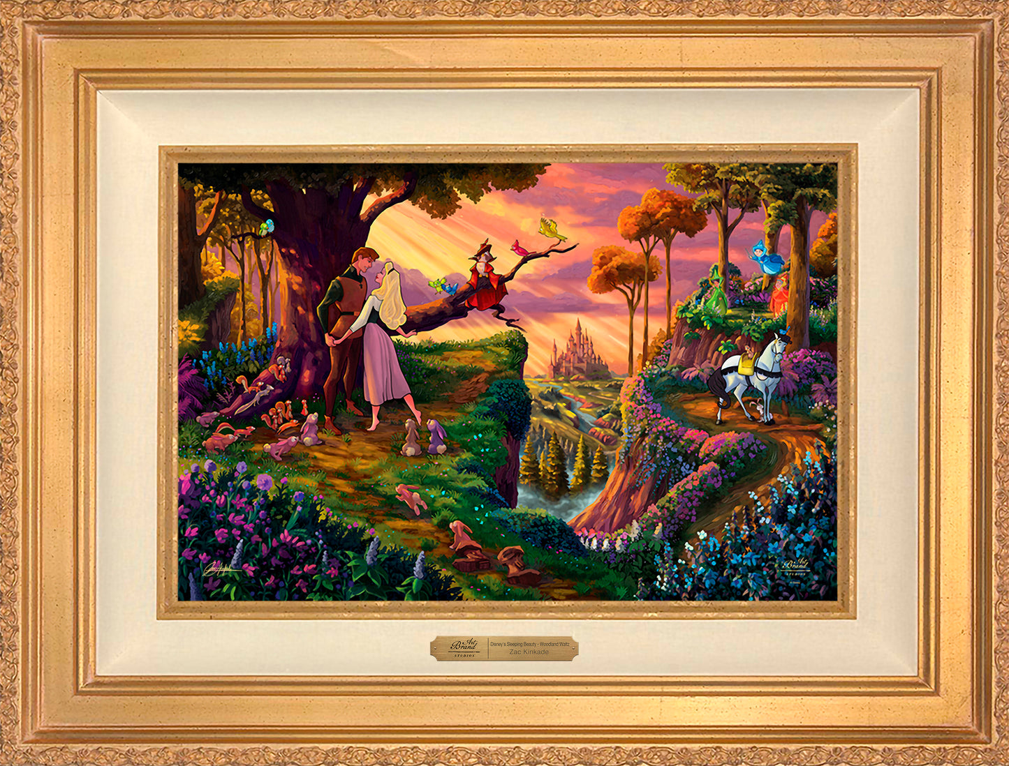 Disney Sleeping Beauty - Woodland Waltz - Limited Edition Canvas
