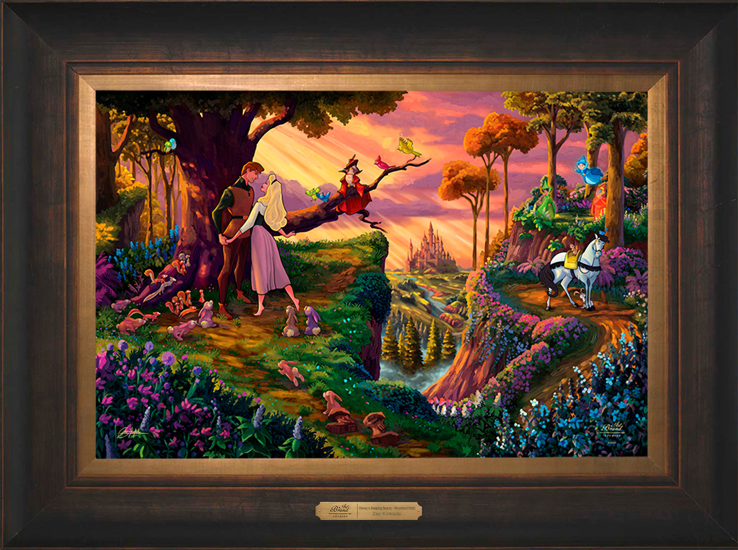 Disney Sleeping Beauty - Woodland Waltz - Limited Edition Canvas