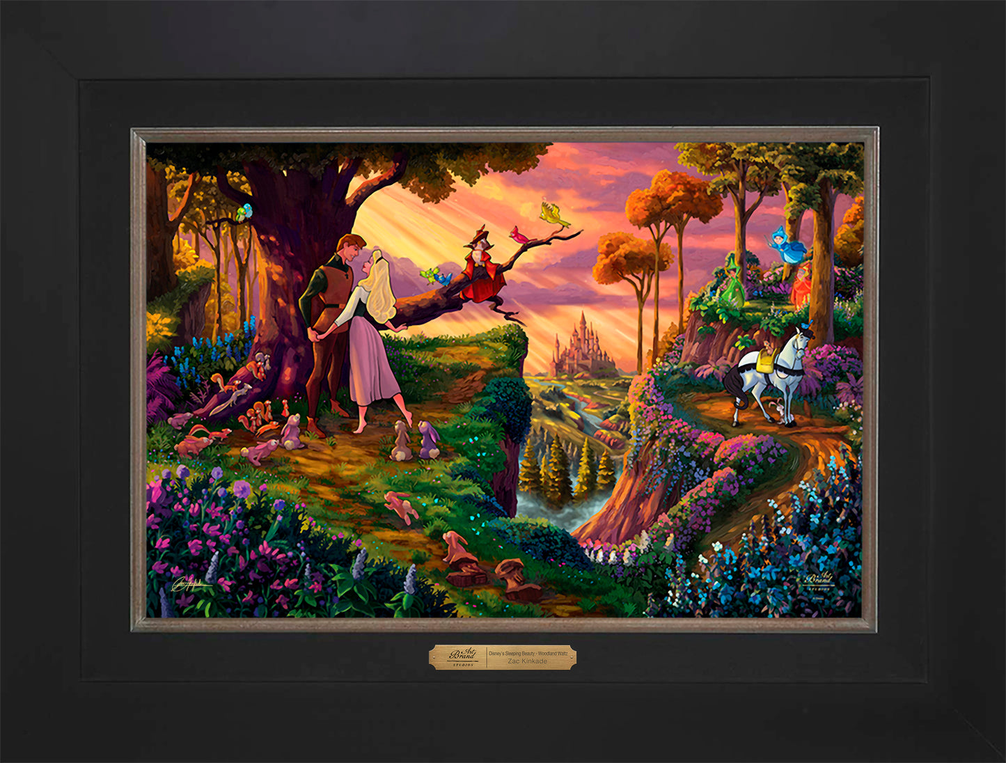 Disney Sleeping Beauty - Woodland Waltz - Limited Edition Canvas