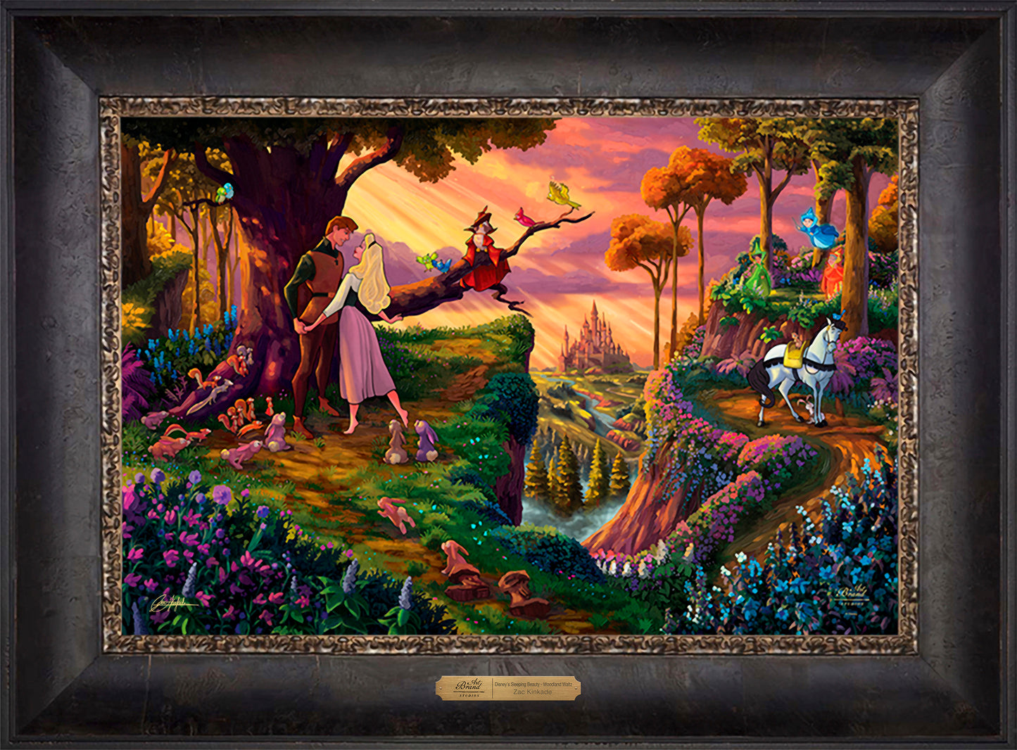 Disney Sleeping Beauty - Woodland Waltz - Limited Edition Canvas
