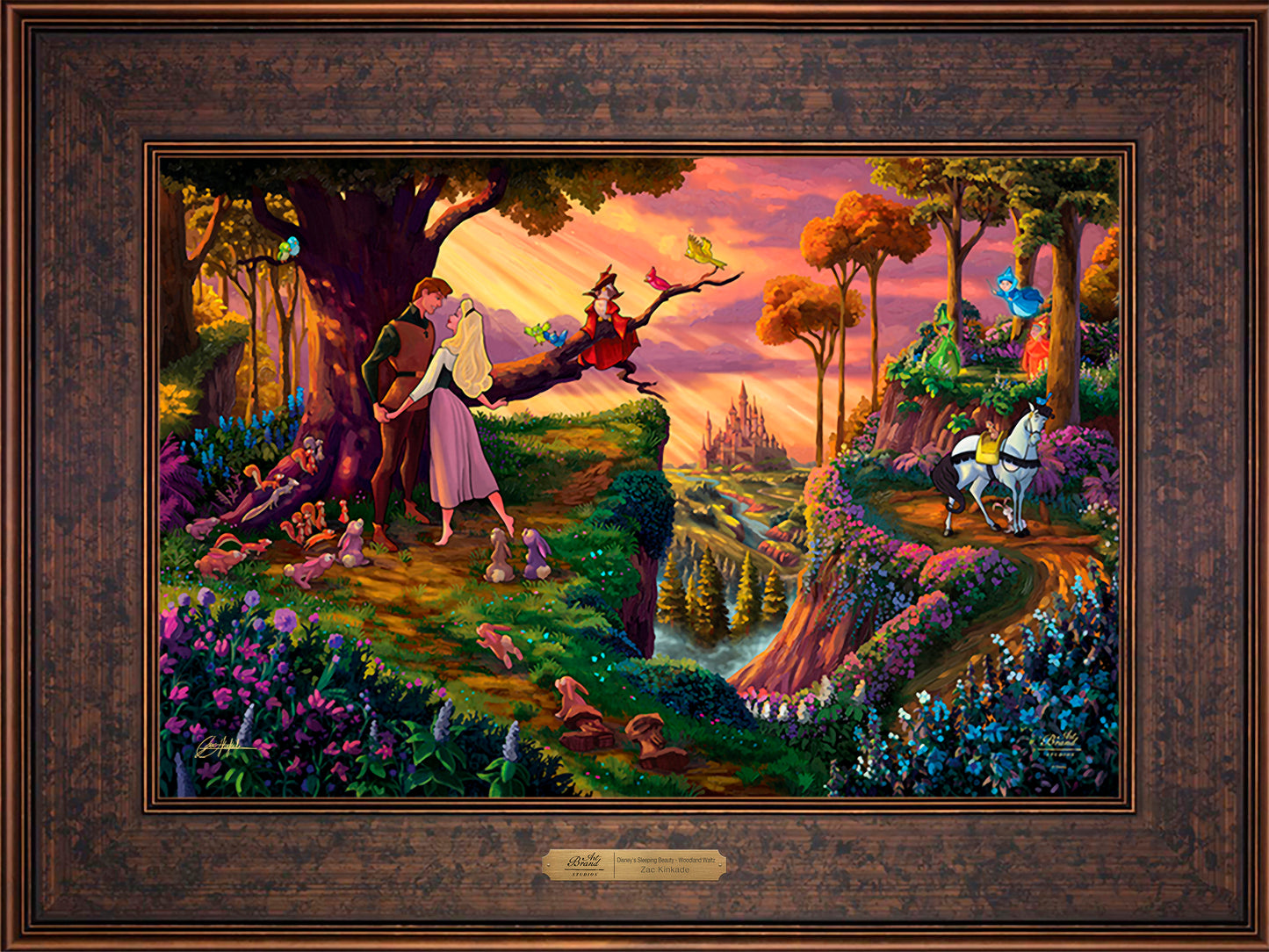 Disney Sleeping Beauty - Woodland Waltz - Limited Edition Canvas