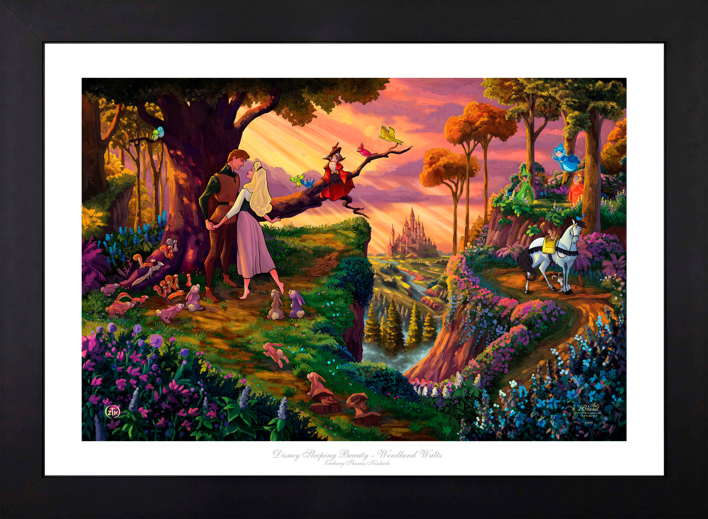 Disney Sleeping Beauty - Woodland Waltz - Limited Edition Paper