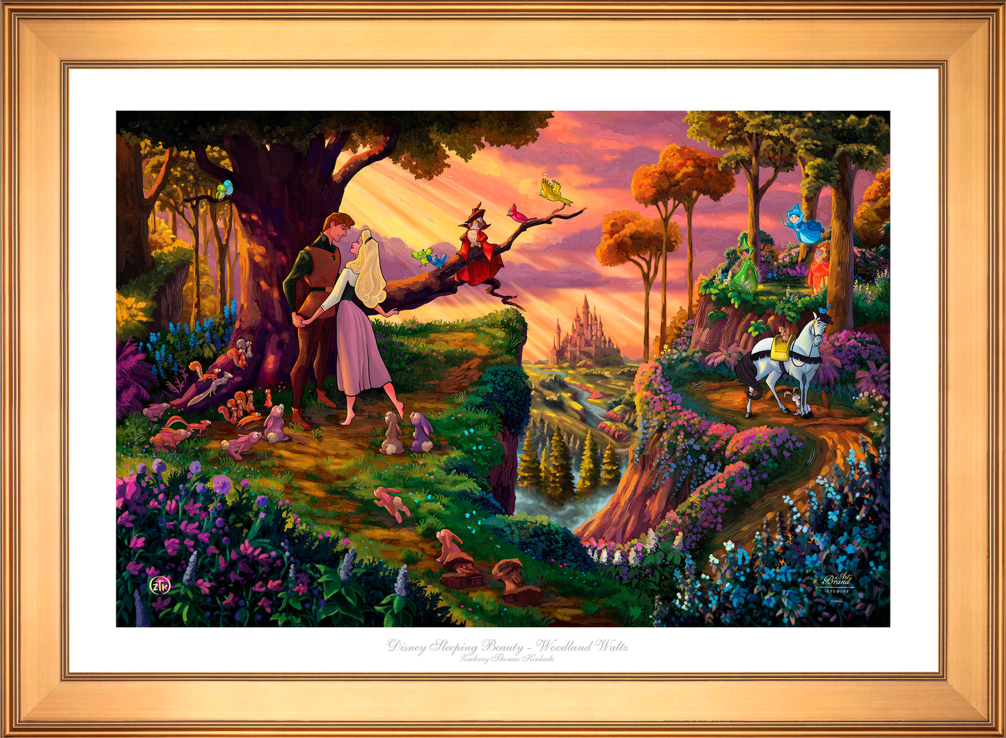 Disney Sleeping Beauty - Woodland Waltz - Limited Edition Paper