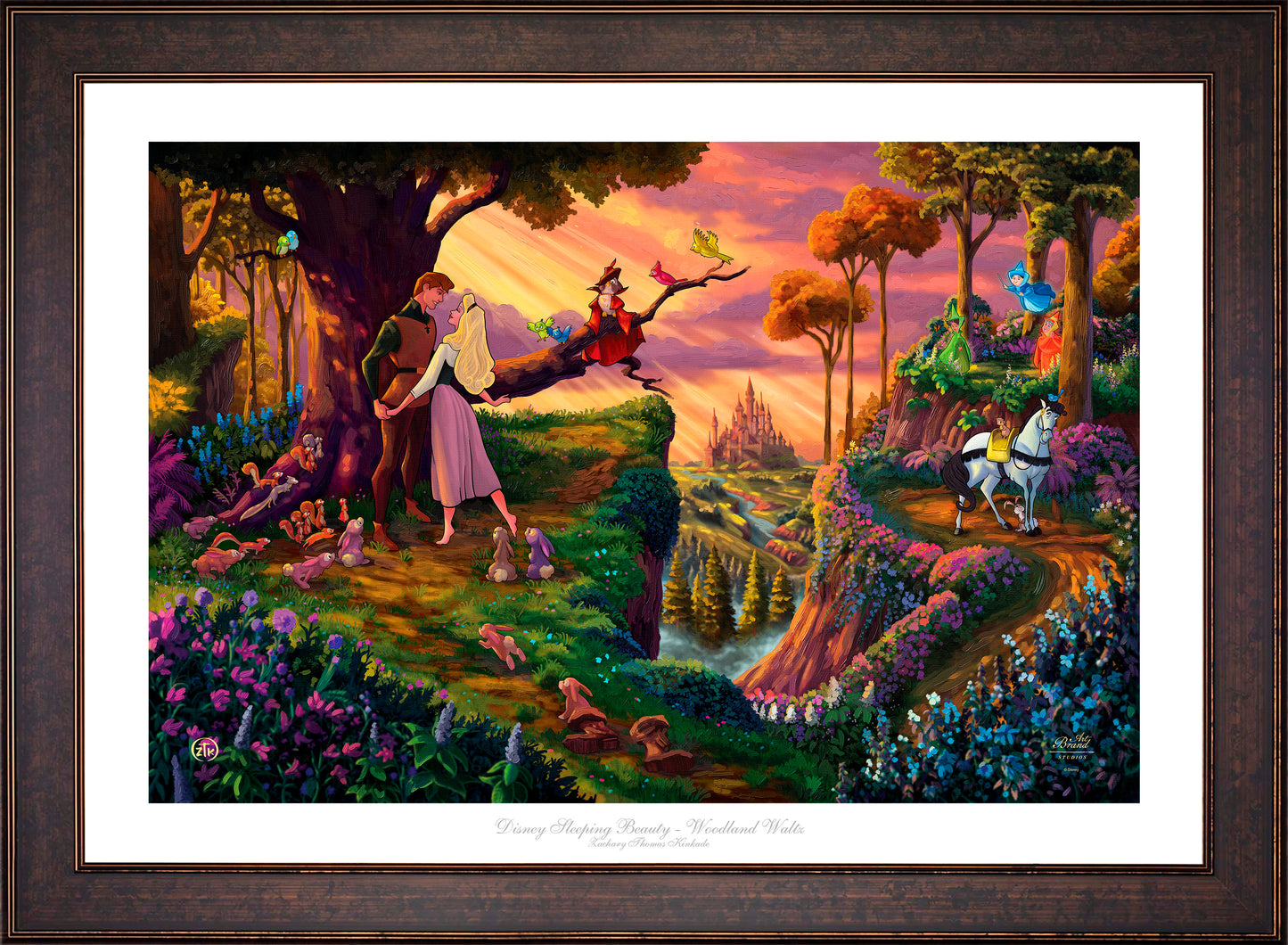 Disney Sleeping Beauty - Woodland Waltz - Limited Edition Paper