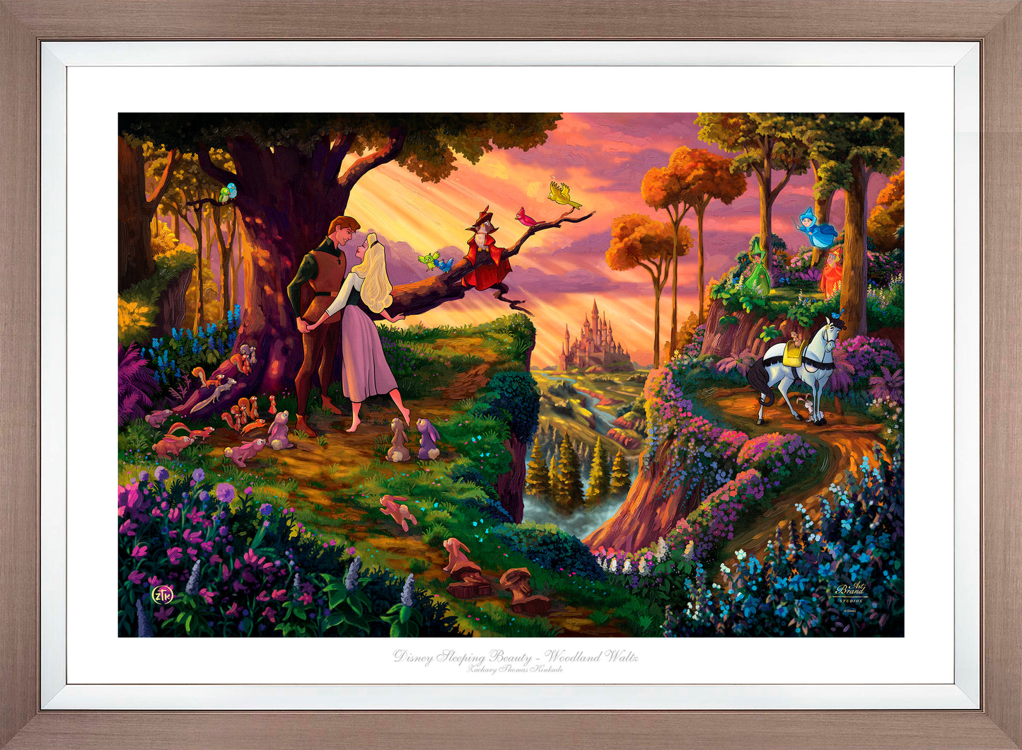 Disney Sleeping Beauty - Woodland Waltz - Limited Edition Paper