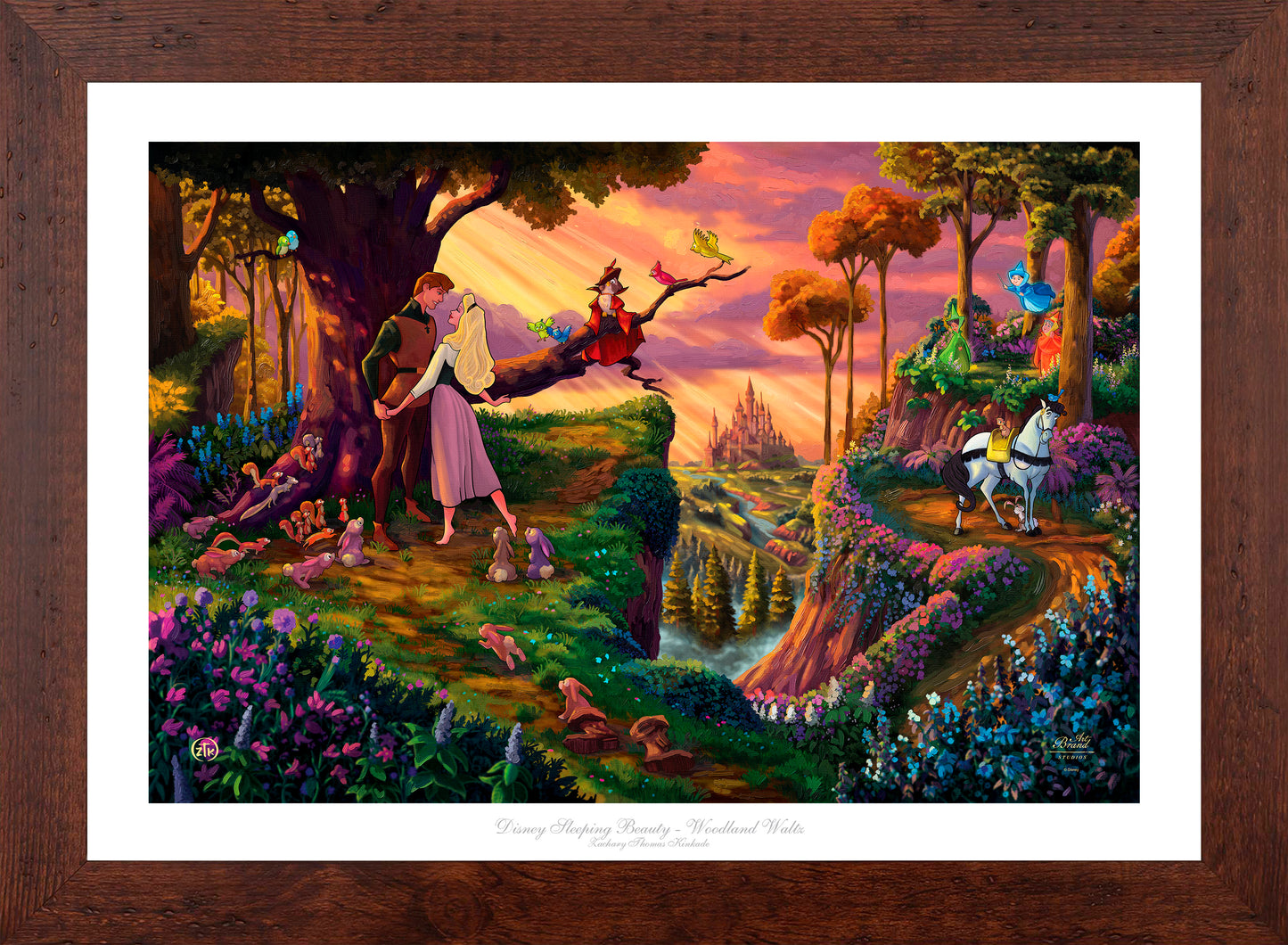 Disney Sleeping Beauty - Woodland Waltz - Limited Edition Paper