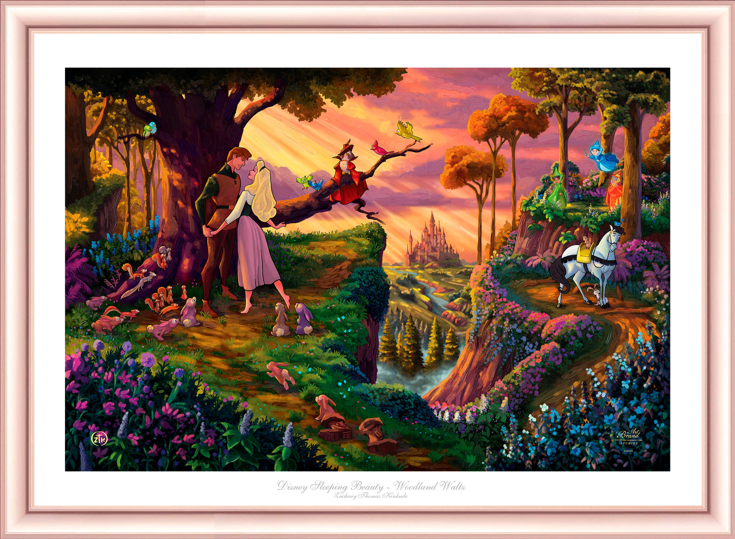 Disney Sleeping Beauty - Woodland Waltz - Limited Edition Paper