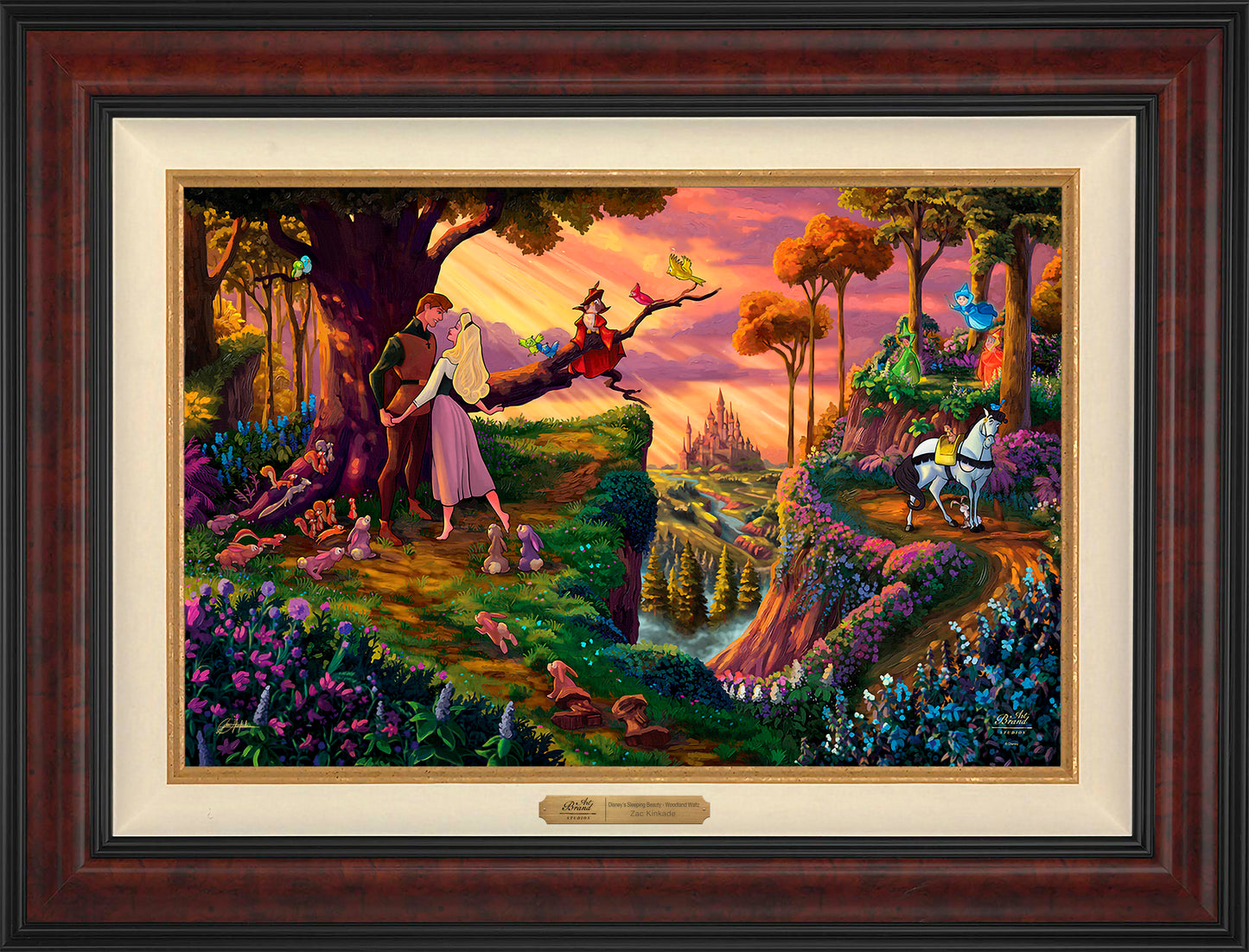 Disney Sleeping Beauty - Woodland Waltz - Limited Edition Canvas