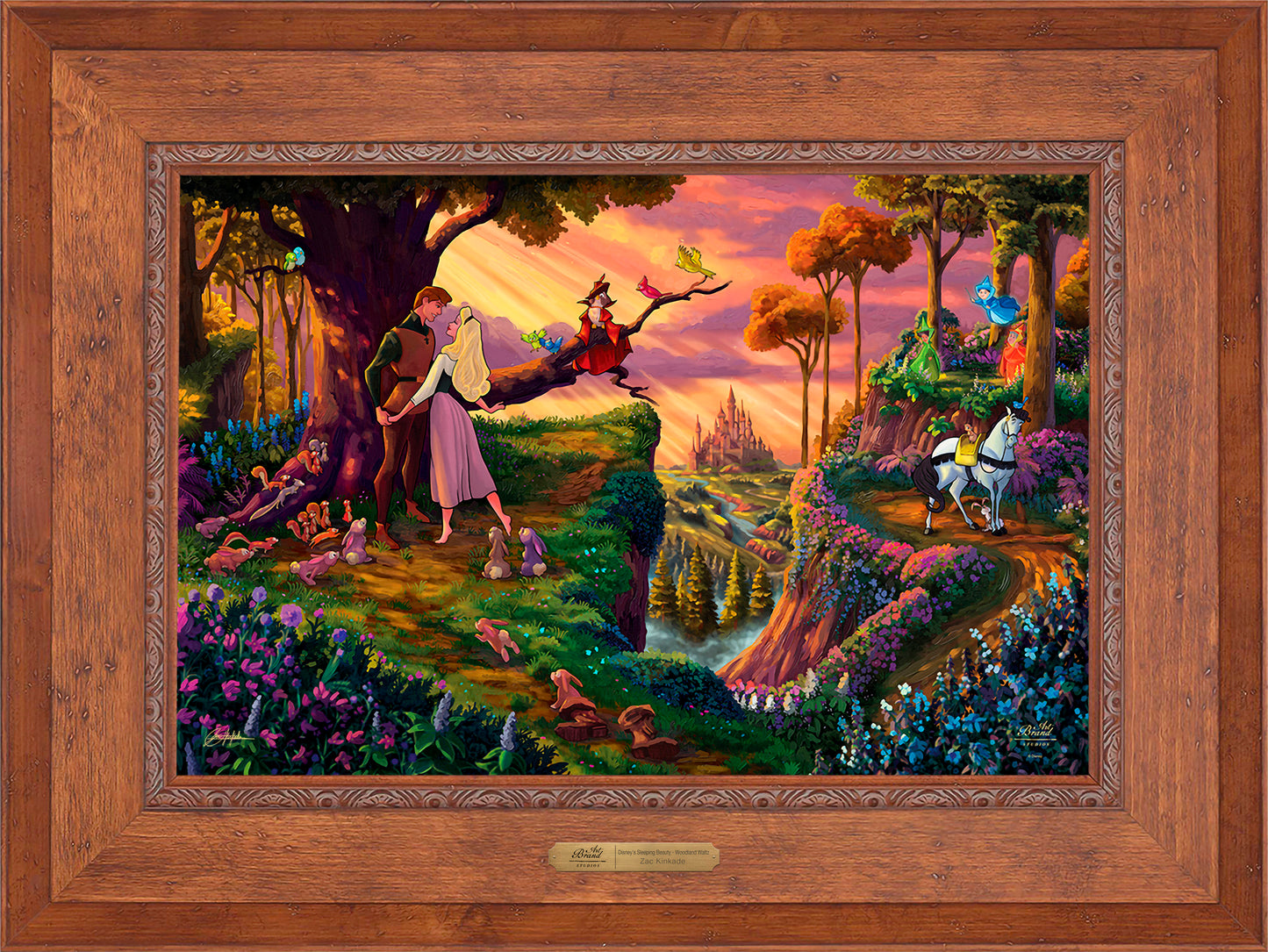 Disney Sleeping Beauty - Woodland Waltz - Limited Edition Canvas