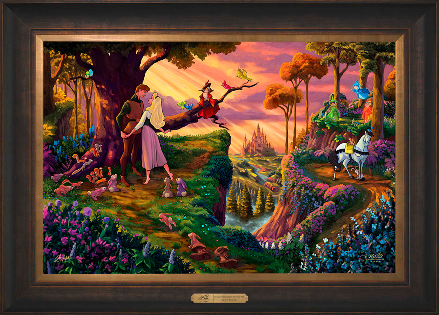 Disney Sleeping Beauty - Woodland Waltz - Limited Edition Canvas