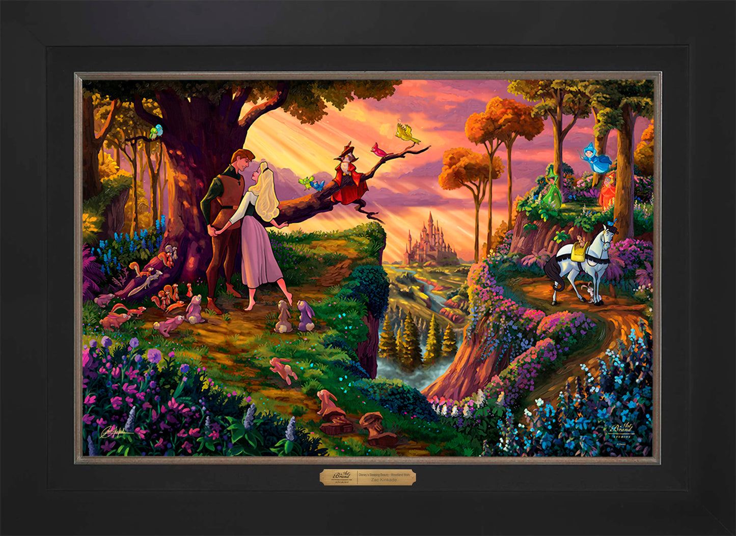 Disney Sleeping Beauty - Woodland Waltz - Limited Edition Canvas