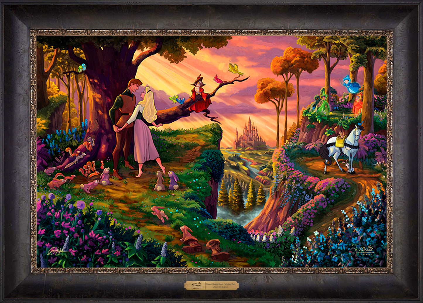 Disney Sleeping Beauty - Woodland Waltz - Limited Edition Canvas