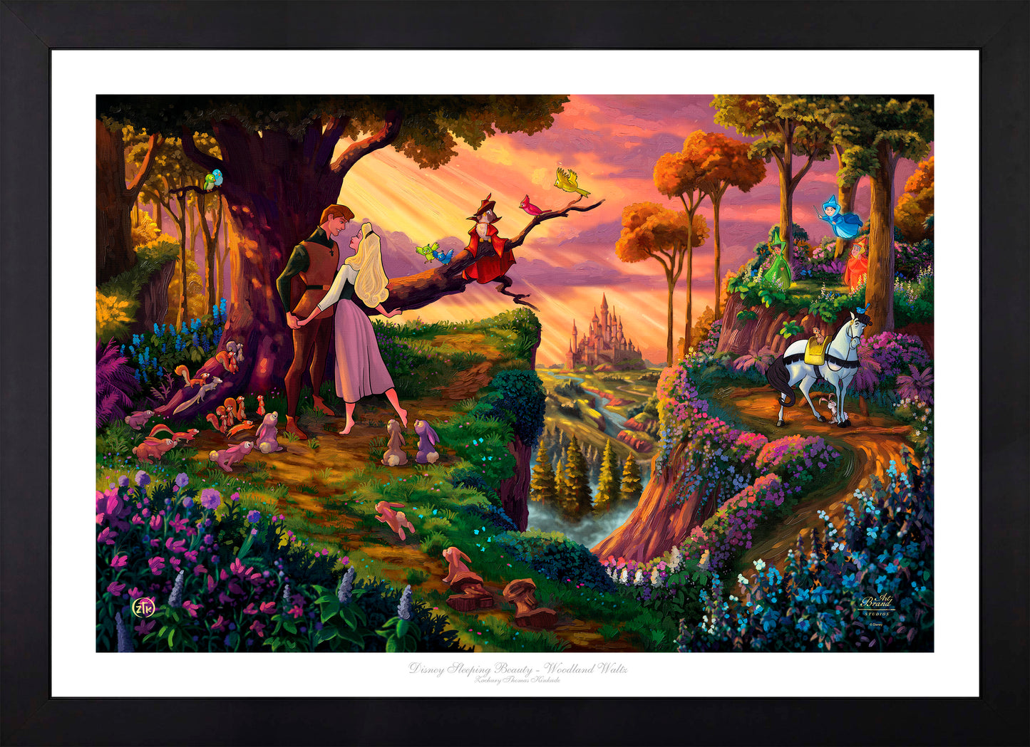 Disney Sleeping Beauty - Woodland Waltz - Limited Edition Paper