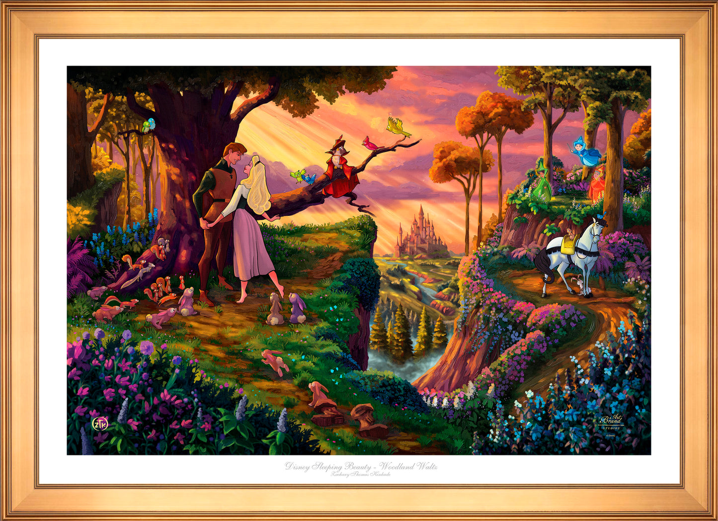 Disney Sleeping Beauty - Woodland Waltz - Limited Edition Paper