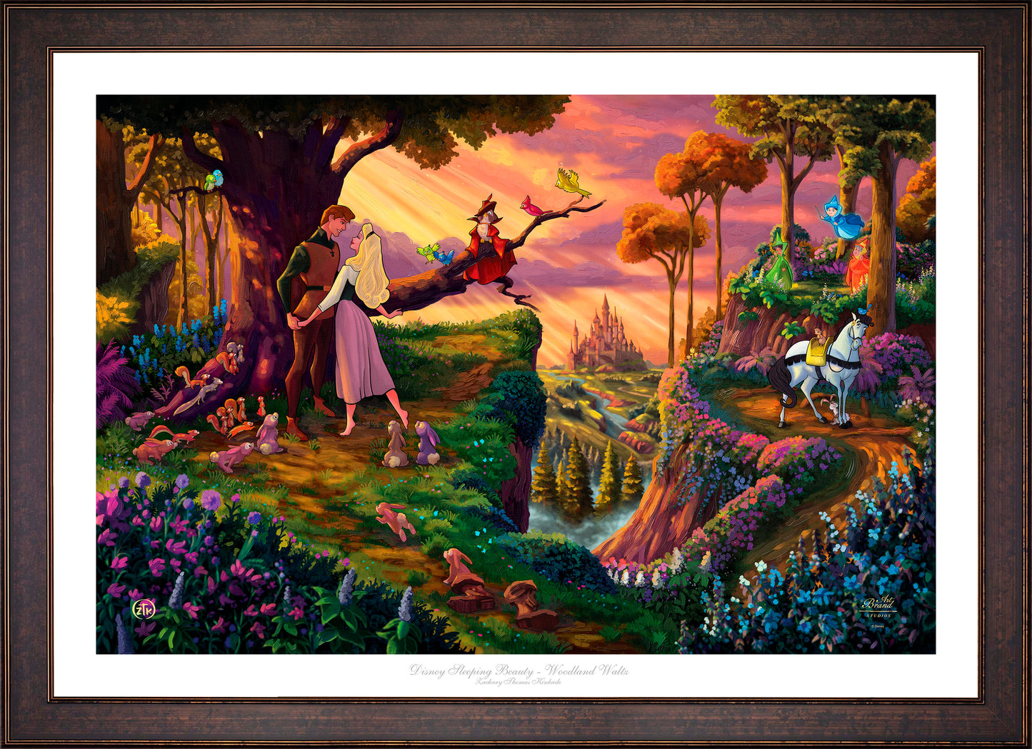 Disney Sleeping Beauty - Woodland Waltz - Limited Edition Paper