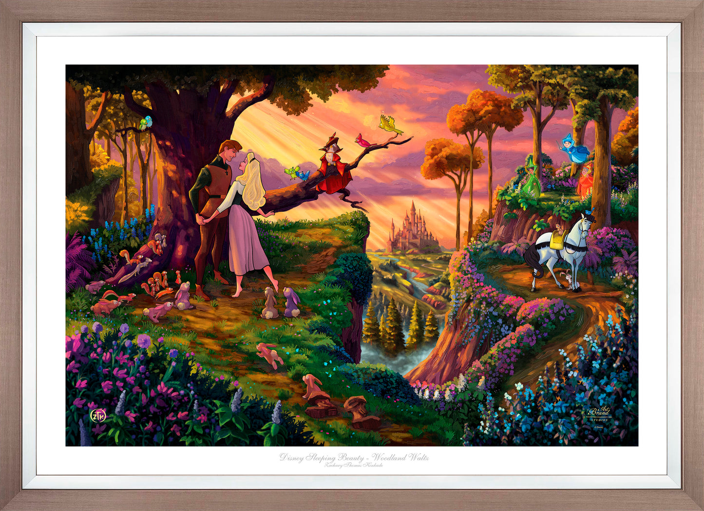 Disney Sleeping Beauty - Woodland Waltz - Limited Edition Paper