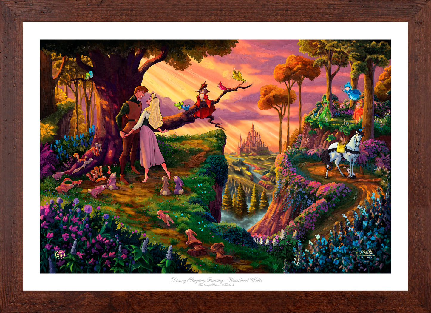 Disney Sleeping Beauty - Woodland Waltz - Limited Edition Paper