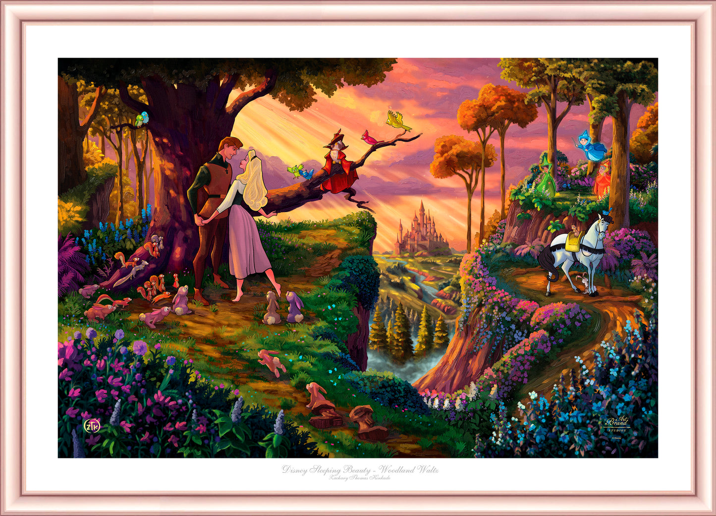 Disney Sleeping Beauty - Woodland Waltz - Limited Edition Paper