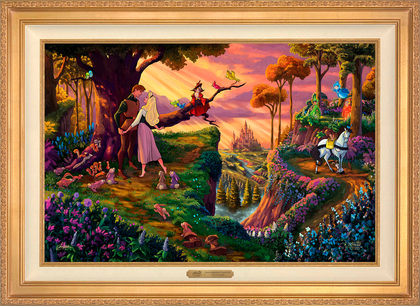 Disney Sleeping Beauty - Woodland Waltz - Limited Edition Canvas