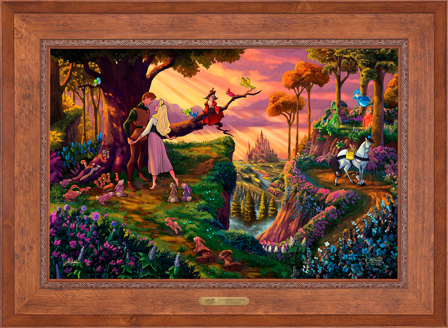Disney Sleeping Beauty - Woodland Waltz - Limited Edition Canvas