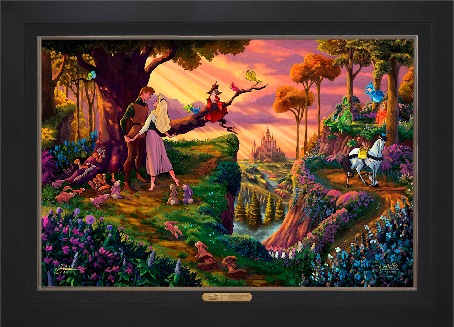 Disney Sleeping Beauty - Woodland Waltz - Limited Edition Canvas