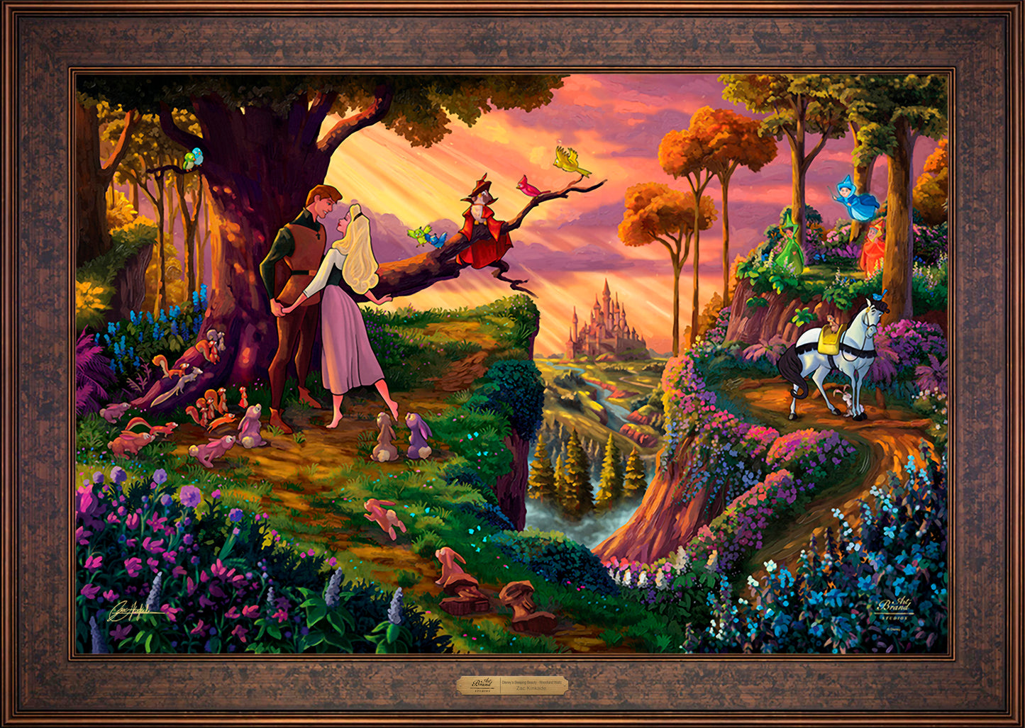 Disney Sleeping Beauty - Woodland Waltz - Limited Edition Canvas