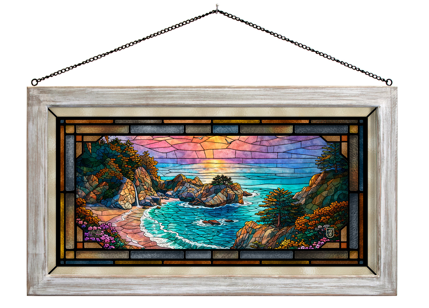 McWay Cove Sanctuary - Stained Glass Art