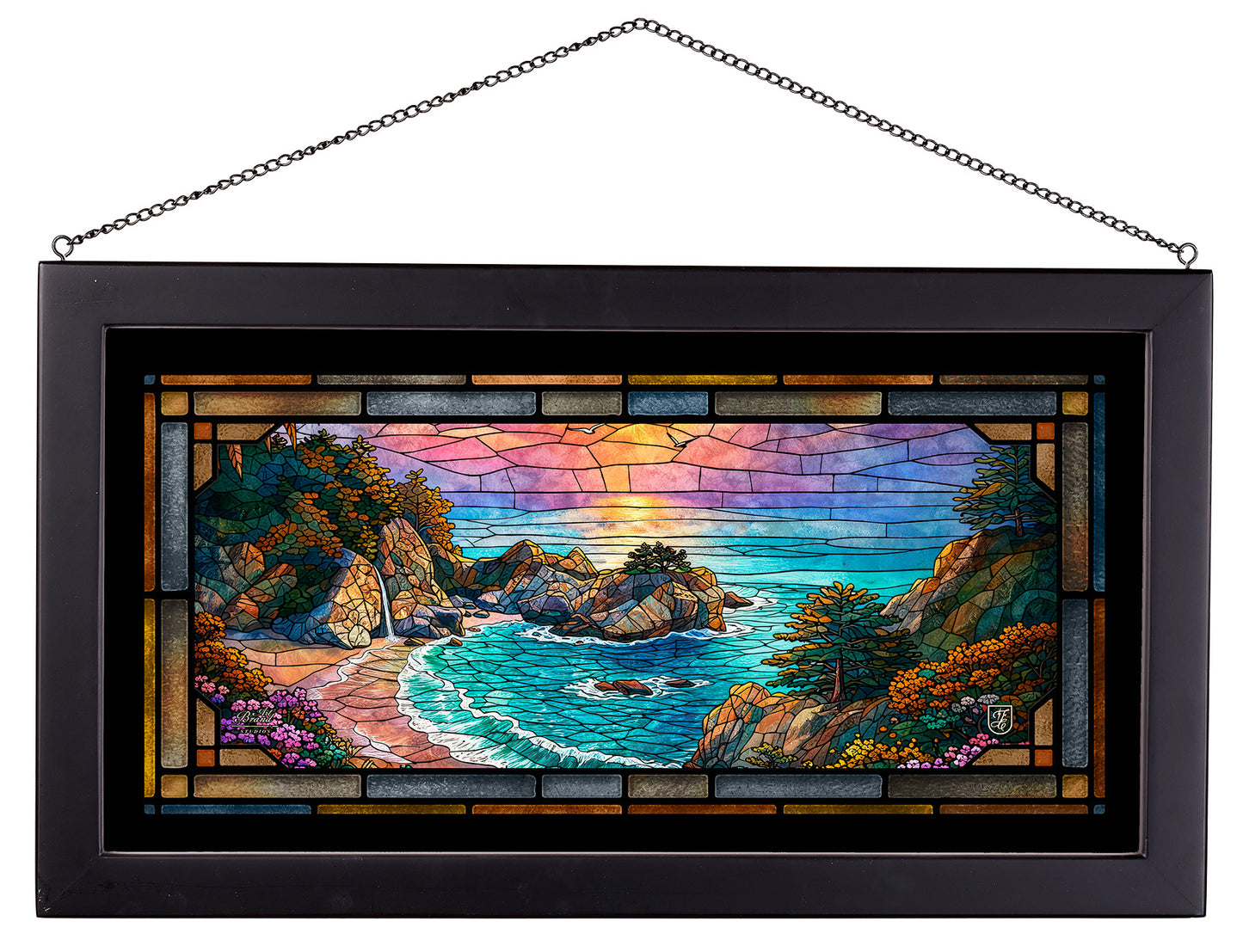 McWay Cove Sanctuary - Stained Glass Art