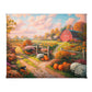 Harvest Home - 8" x 10" Gallery Wrapped Canvas
