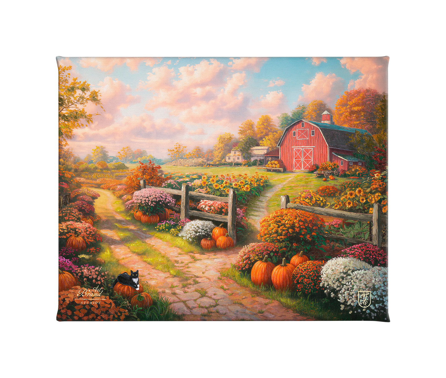Harvest Home - 8" x 10" Gallery Wrapped Canvas