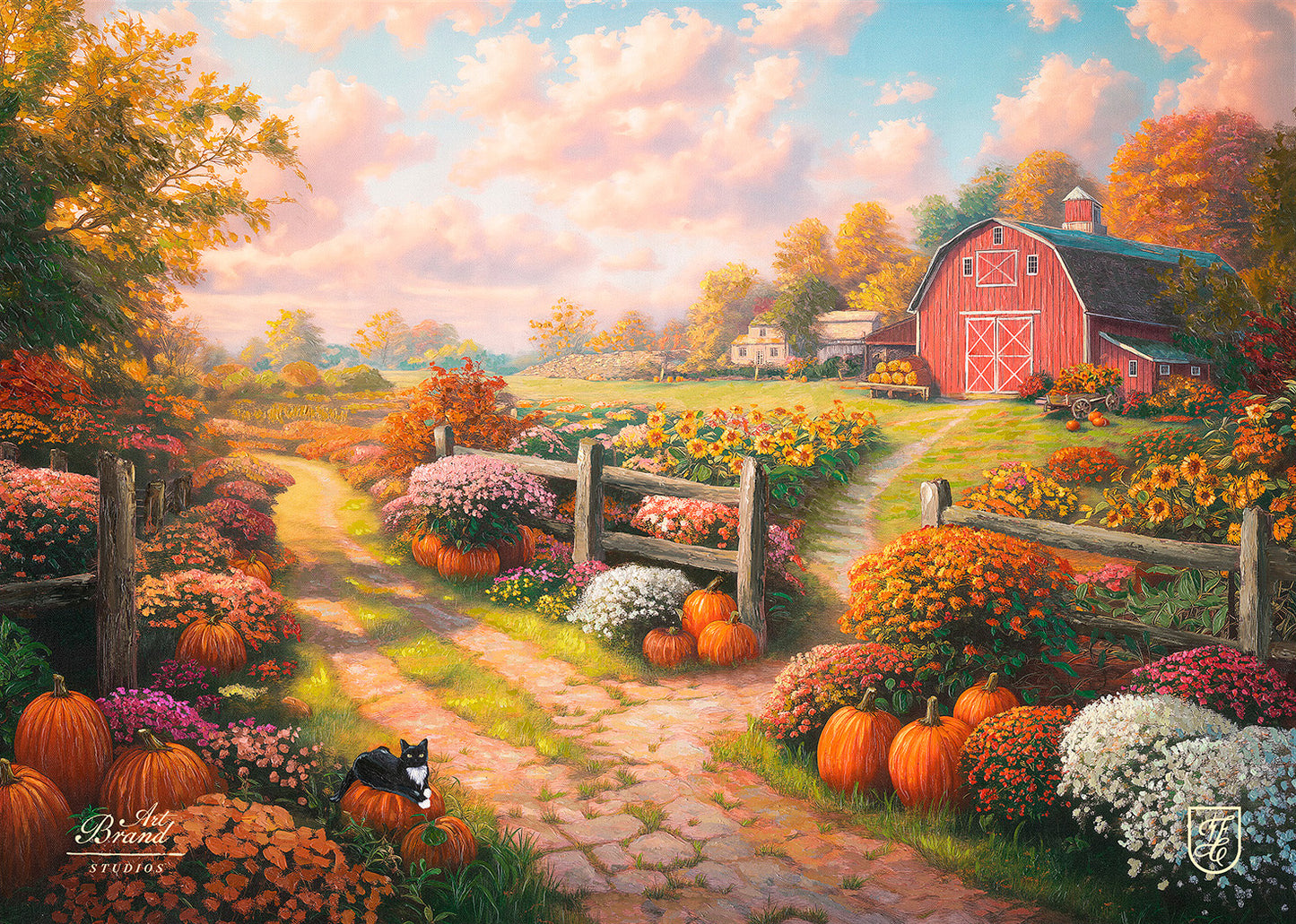 Harvest Home - 10" x 14" Gallery Wrapped Canvas