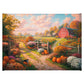 Harvest Home - 10" x 14" Gallery Wrapped Canvas