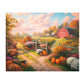 Harvest Home - 24" x 30" Gallery Wrapped Canvas