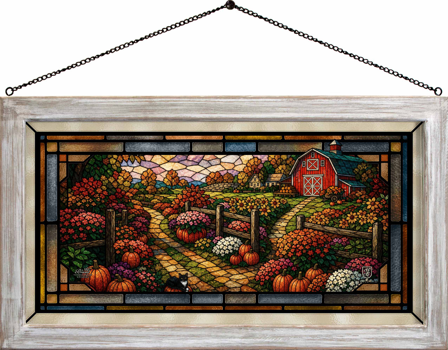 Harvest Home - Stained Glass Art