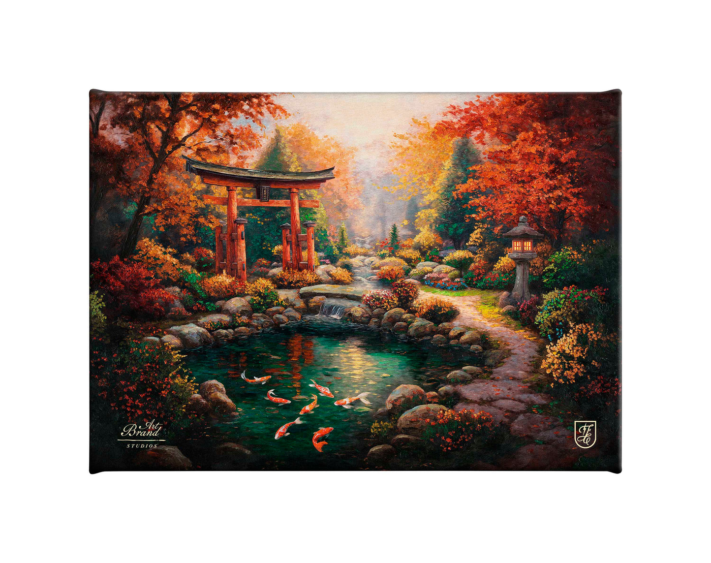 Garden of Tranquility - 10" x 14" Gallery Wrapped Canvas