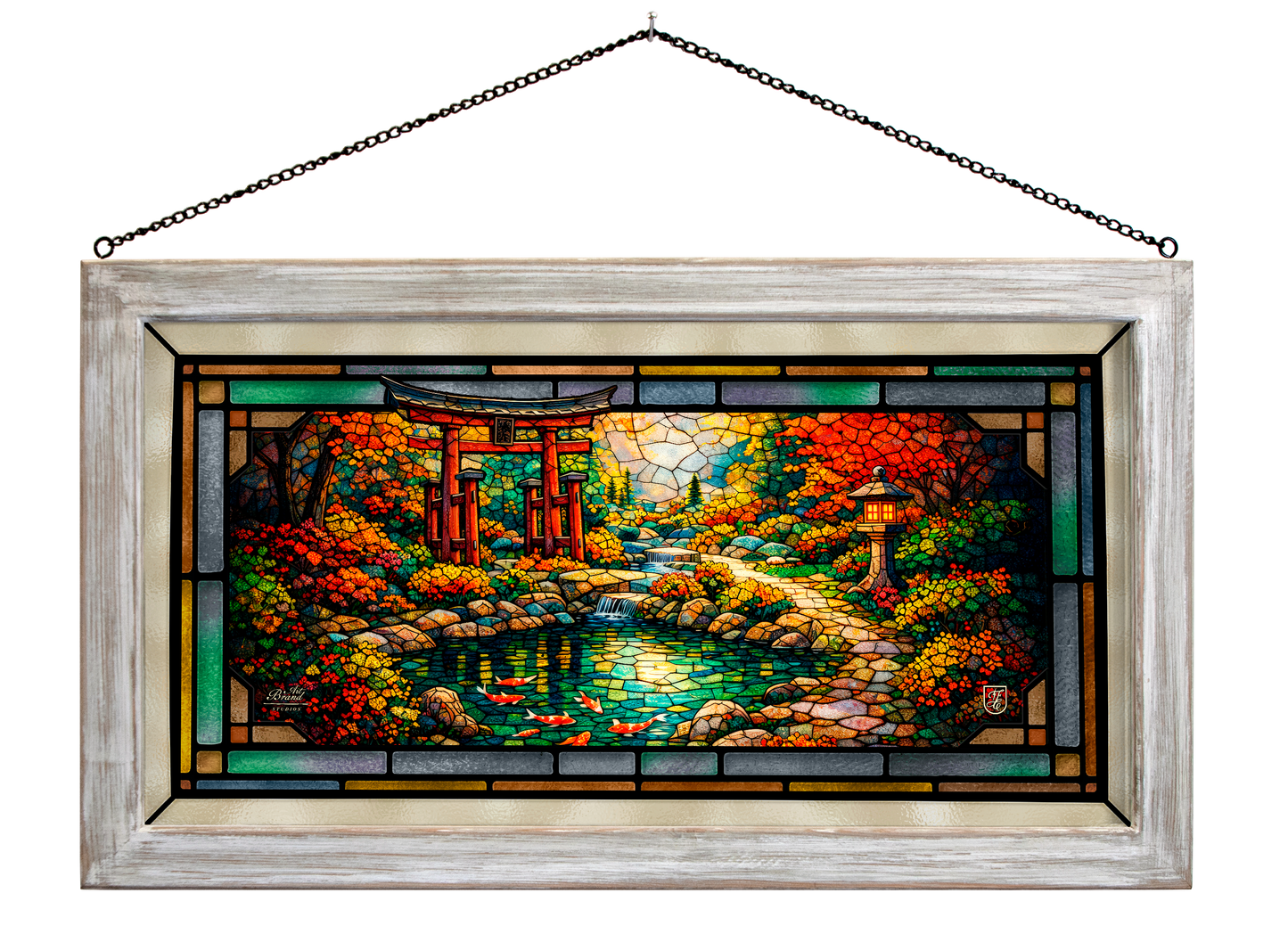 Garden of Tranquility - Stained Glass Art