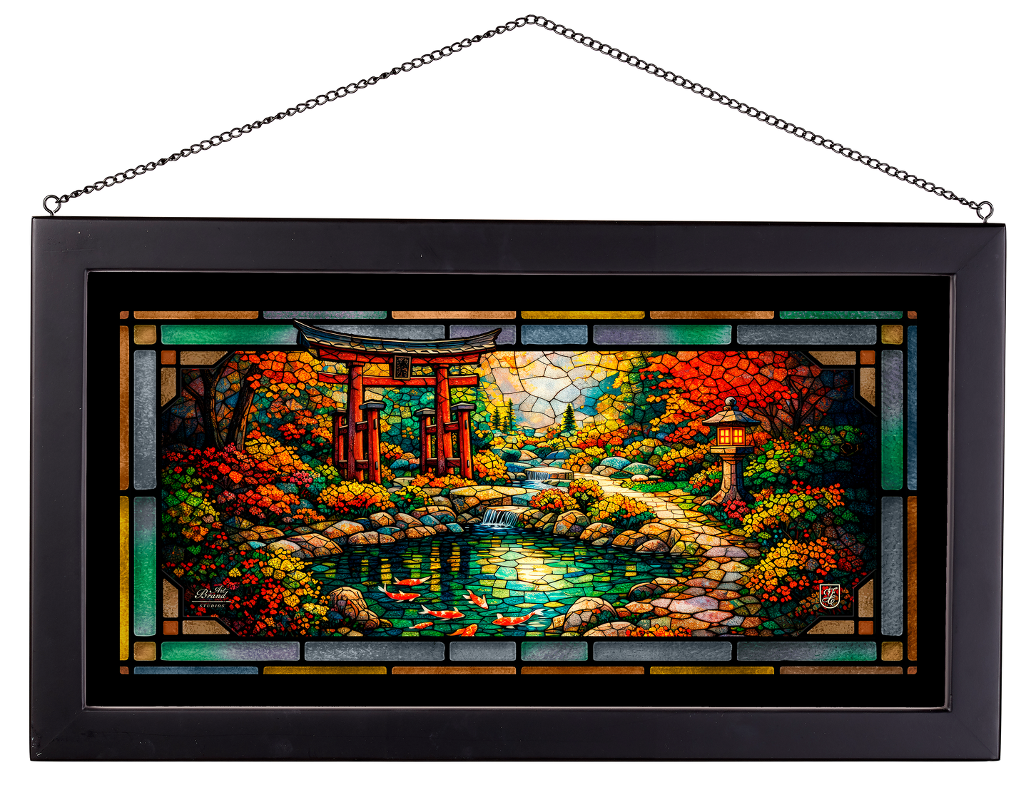 Garden of Tranquility - Stained Glass Art