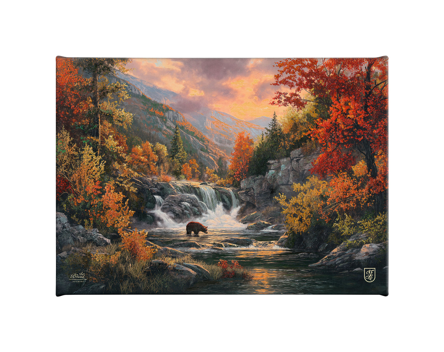 Autumn Abundance - 10" x 14" Gallery Wrapped Canvas