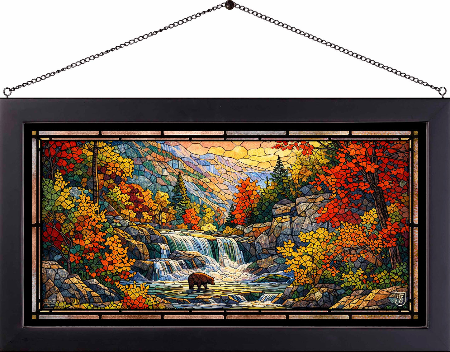 Autumn Abundance - Stained Glass Art