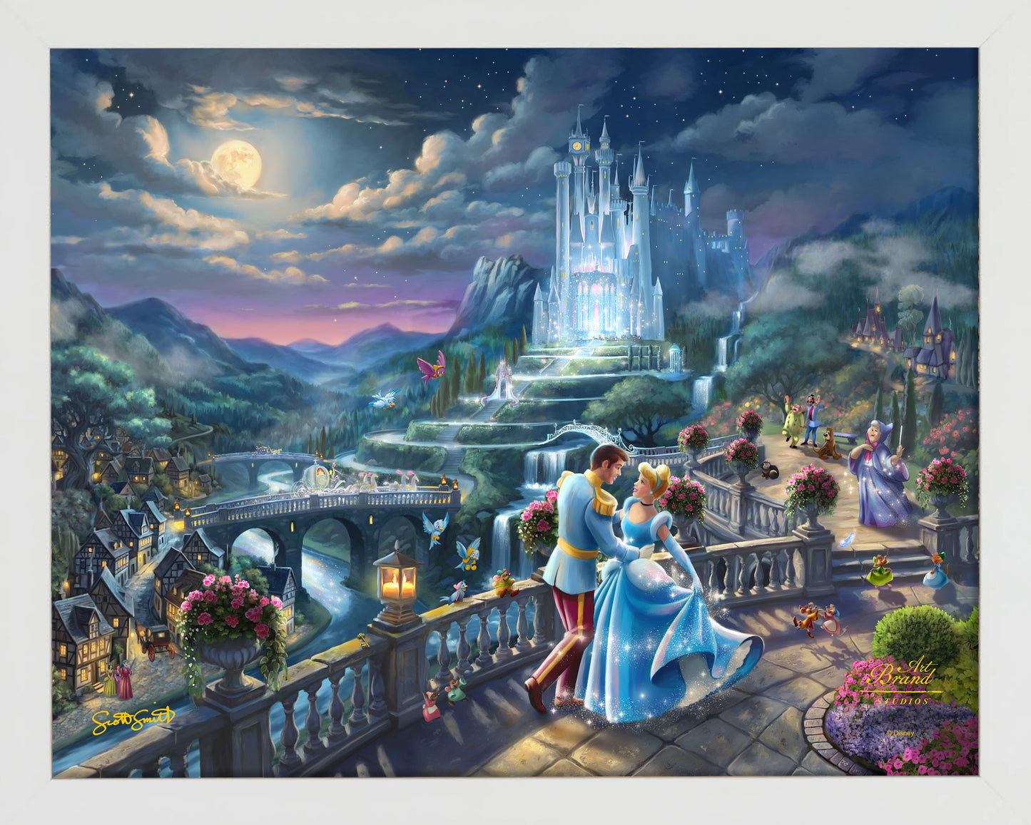 Disney's Cinderella - Midnight Stroll - Art Prints