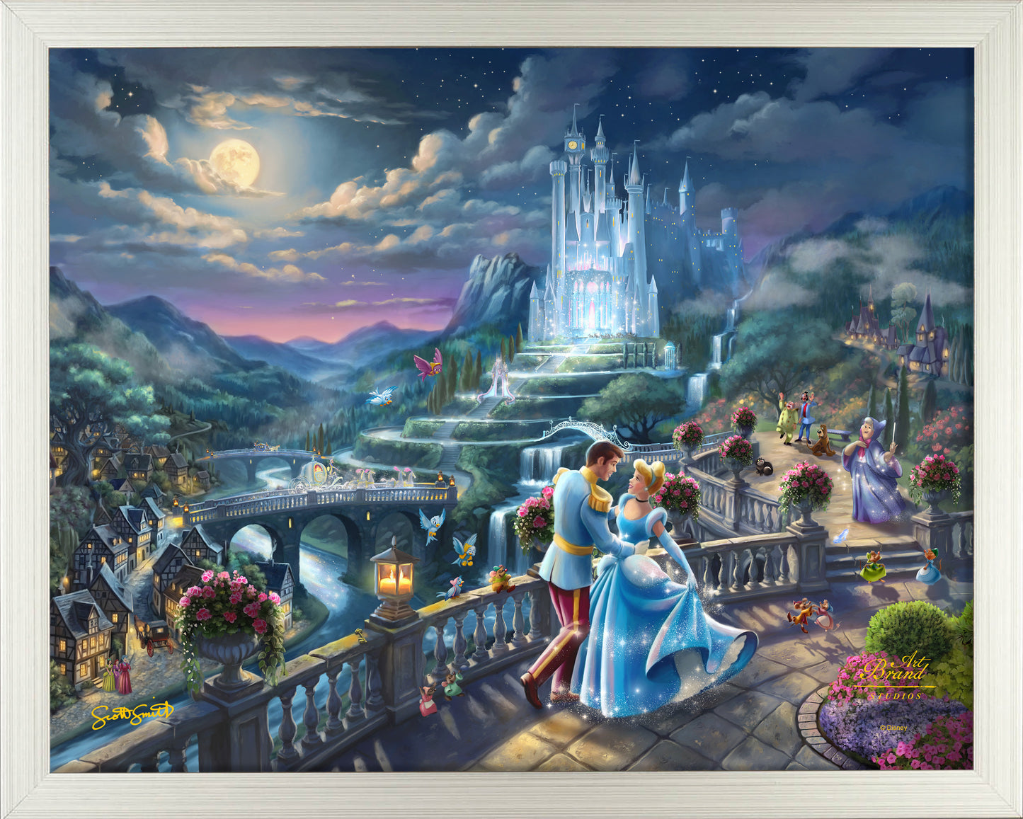 Disney's Cinderella - Midnight Stroll - Art Prints
