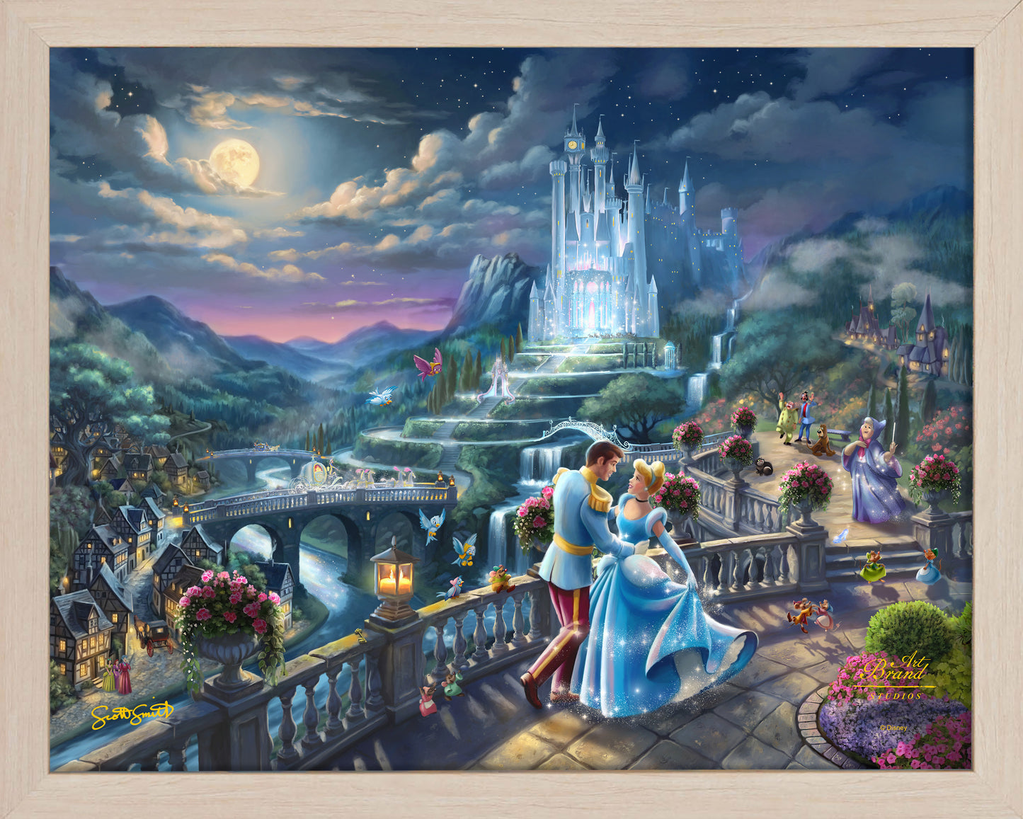 Disney's Cinderella - Midnight Stroll - Art Prints