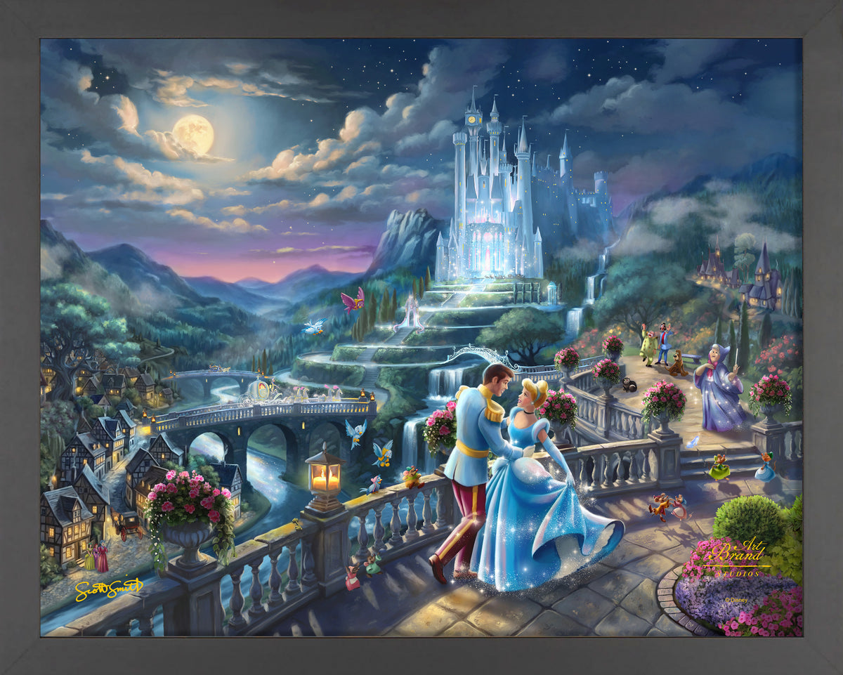 Disney's Cinderella - Midnight Stroll - Art Prints