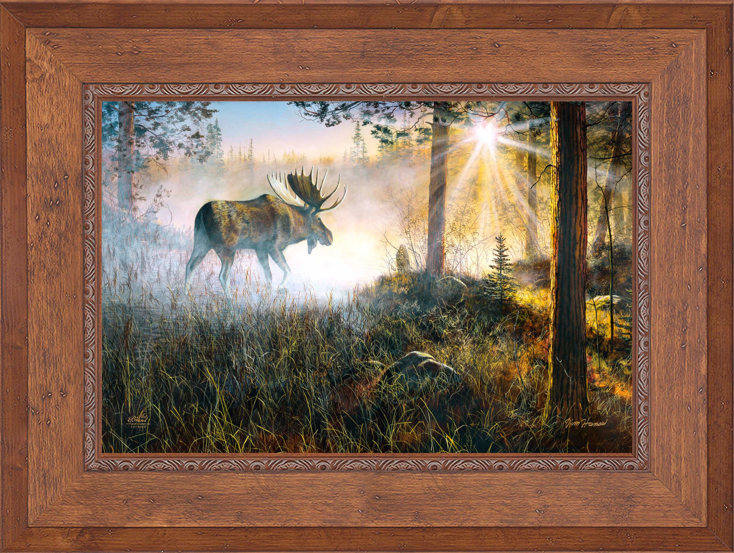Walk In The Mist - Limited Edition Canvas